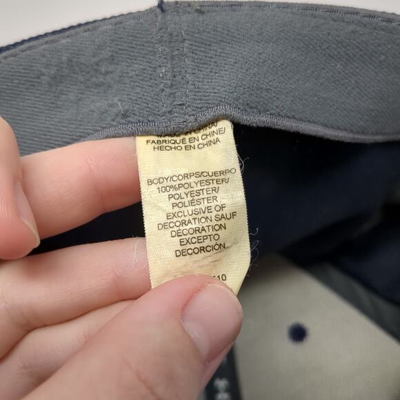 Under Armour Fitted Hat Blue XL Embroidered Logo UA Classic Fit Outdoor - Picture 9 of 10